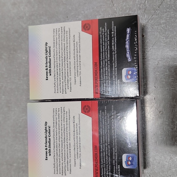 Pokemon Prismatic Evolutions Booster Bundle Set Of 2 - Picture 3 of 3